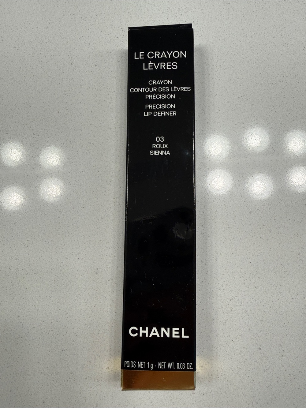 CHANEL Le Crayon Lèvres Precision Lip Definer - 03 Roux Sienna NIB Discontinued